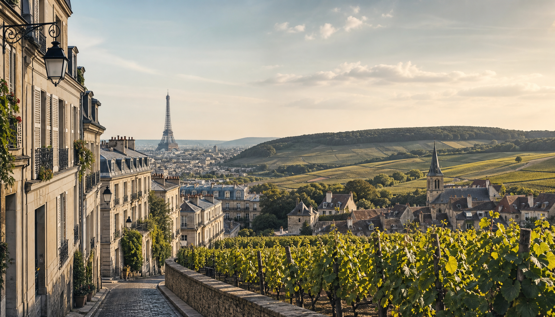 What a Travel Advisor Does on a Custom International Trip 2 A Paris view illustrating the balance between city time and time in wine country.